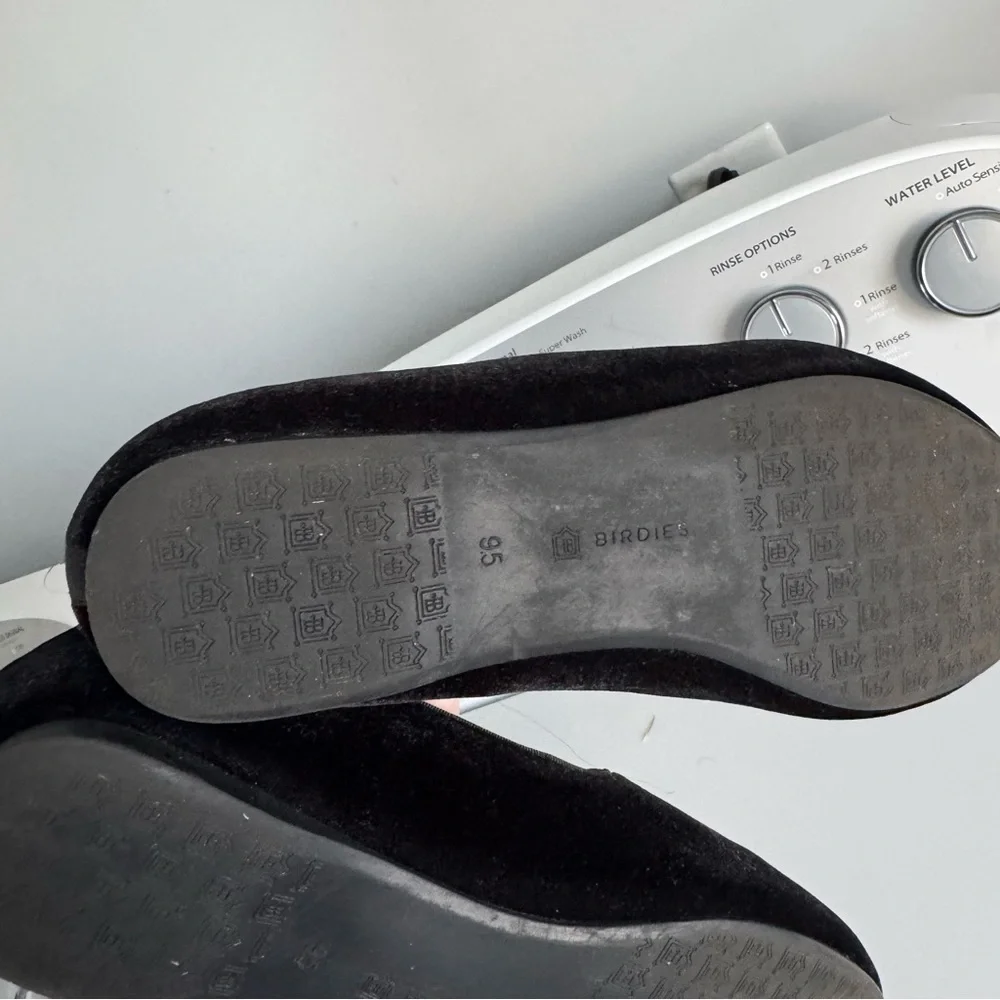 Birdies The Starling in Black Velvet Loafer - Picture 7 of 16